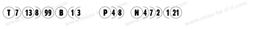 TransitBackPos Norma字体转换